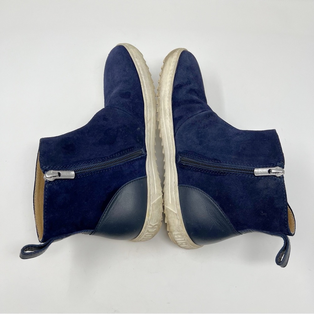 Birkenstock Navy Ankle Boots - Picture 6 of 16